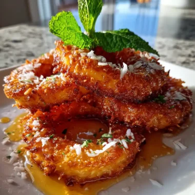 Coconut Crusted Fried Pineapple With Lime Honey Glaze 1767811994.680366