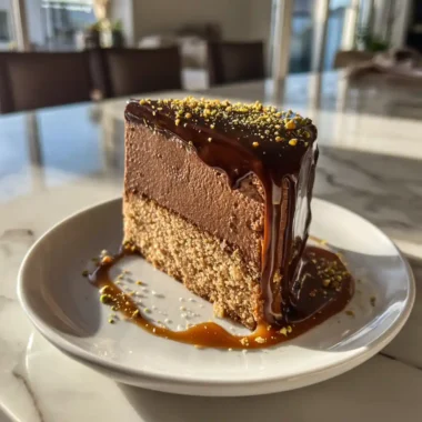 Coffee Infused Tuxedo Cake With Salted Caramel Drizzle 1767843091.6716206