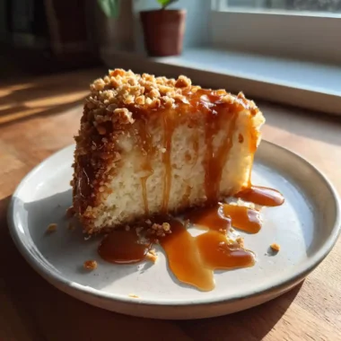 Creamy Caramel Cake With Rose Water Caramel Drizzle 1767827844.7838798