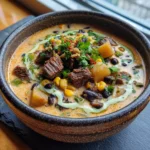 Creamy Cowboy Soup With Charred Poblano Swirl 1767840846.497986