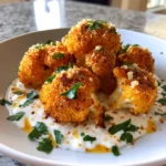 Crispy Baked Cauliflower Bites With Smoked Paprika Crust And Garlic Yogurt Sauce 1767794055.1356027