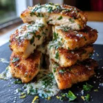Crispy Garlic Parmesan Chicken Cutlets With Melted Cheese Center 1767824345.0230165