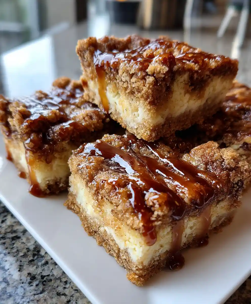 Espresso Infused Cream Cheese Swirl Cinnamon Coffee Cake