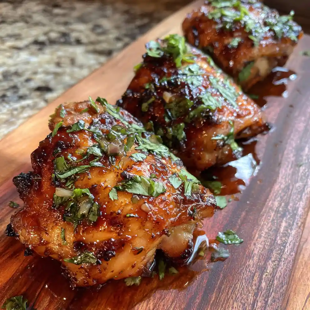Garlic Butter Chicken Skillet with Smoky Chipotle Honey Glaze
