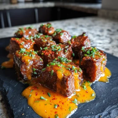 Garlic Butter Steak Bites In Roasted Red Pepper Parmesan Cream 1767863331.8128948