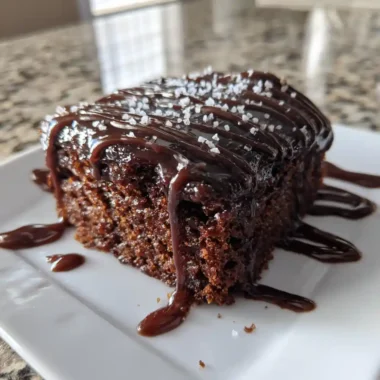 German Chocolate Poke Cake With Espresso Ganache 1767805673.4328804