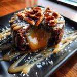 Gooey Pecan Pie Brownie Bombs With Caramel Drizzle 1767858938.556404