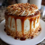 Hawaiian Pineapple Coconut Cake With Ginger Caramel Drizzle 1767848704.2039256