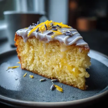 Heavenly Lemon Cake With Lavender Cream Cheese Swirl 1767817959.8818038