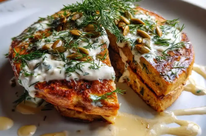 Herb Infused Labneh Baked Protein Pancake Bowls 1767829252.9583762