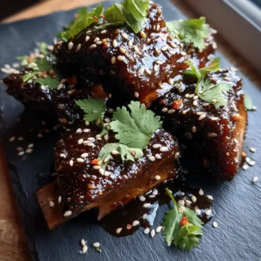 Honey Garlic Beef Short Ribs With Sesame Lime Drizzle 1767844574.1644974