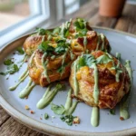 Jalapeno Popper Cream Cheese Pinwheels With Lime Cilantro Drizzle 1767850959.9291694