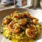 Lemon Garlic Shrimp Orzo With Toasted Lemon Herb Crumb 1767817037.3753014