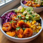 Mango Chipotle Glazed Shrimp Burrito Bowl 1767836714.8745067
