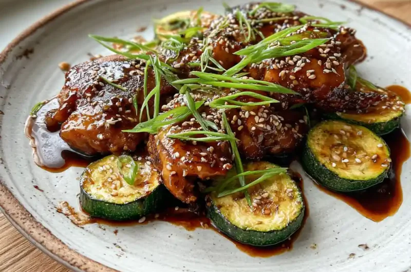 Miso Lemongrass Baked Chicken And Zucchini One Pan 1767855258.3756957