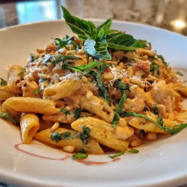 One Pot Garlic Parmesan Chicken Pasta With Sun Dried Tomato Cream Swirl 1767836534.6407888