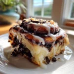 Oreo Stuffed Cinnamon Rolls With Dark Chocolate Caramel Swirl 1767828320.598615