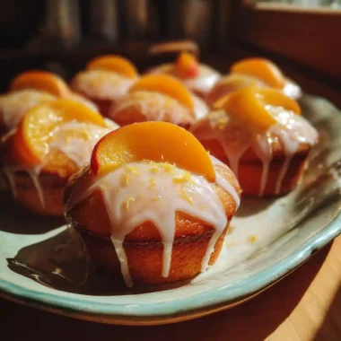 Peach Bellini Cupcakes With Lemon Zest Cream Cheese Swirl 1767808110.1825383