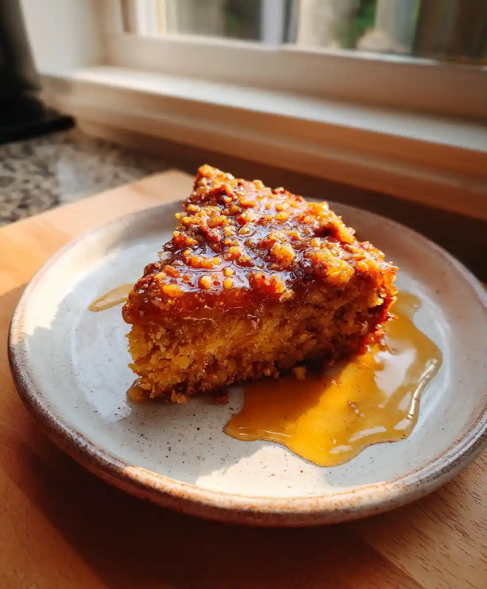 Pumpkin Dump Cake with Maple Brown Butter Pecan Crumble
