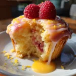 Raspberry Lemon Cupcakes With Silky Curd Center 1767803863.6596515