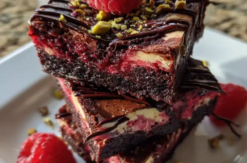 Red Velvet Cheesecake Brownies With Raspberry Swirl 1767821662.7568047