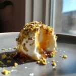 Ricotta Pistachio Honey Bites With Caramelized Pistachio Core 1767856265.538563