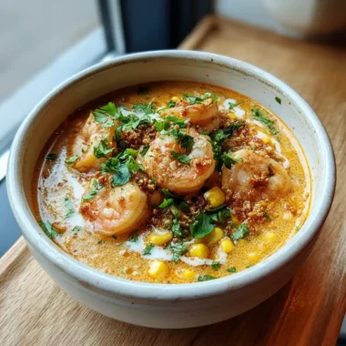 Shrimp Corn Chowder With Roasted Corn Poblano Cream Swirl 1767797087.644468