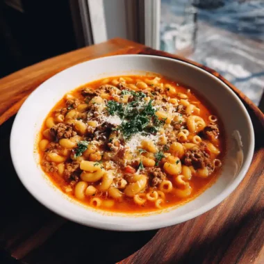 Slow Cooker Pasta Fagioli With Roasted Red Pepper Cream Swirl 1767866849.8849807