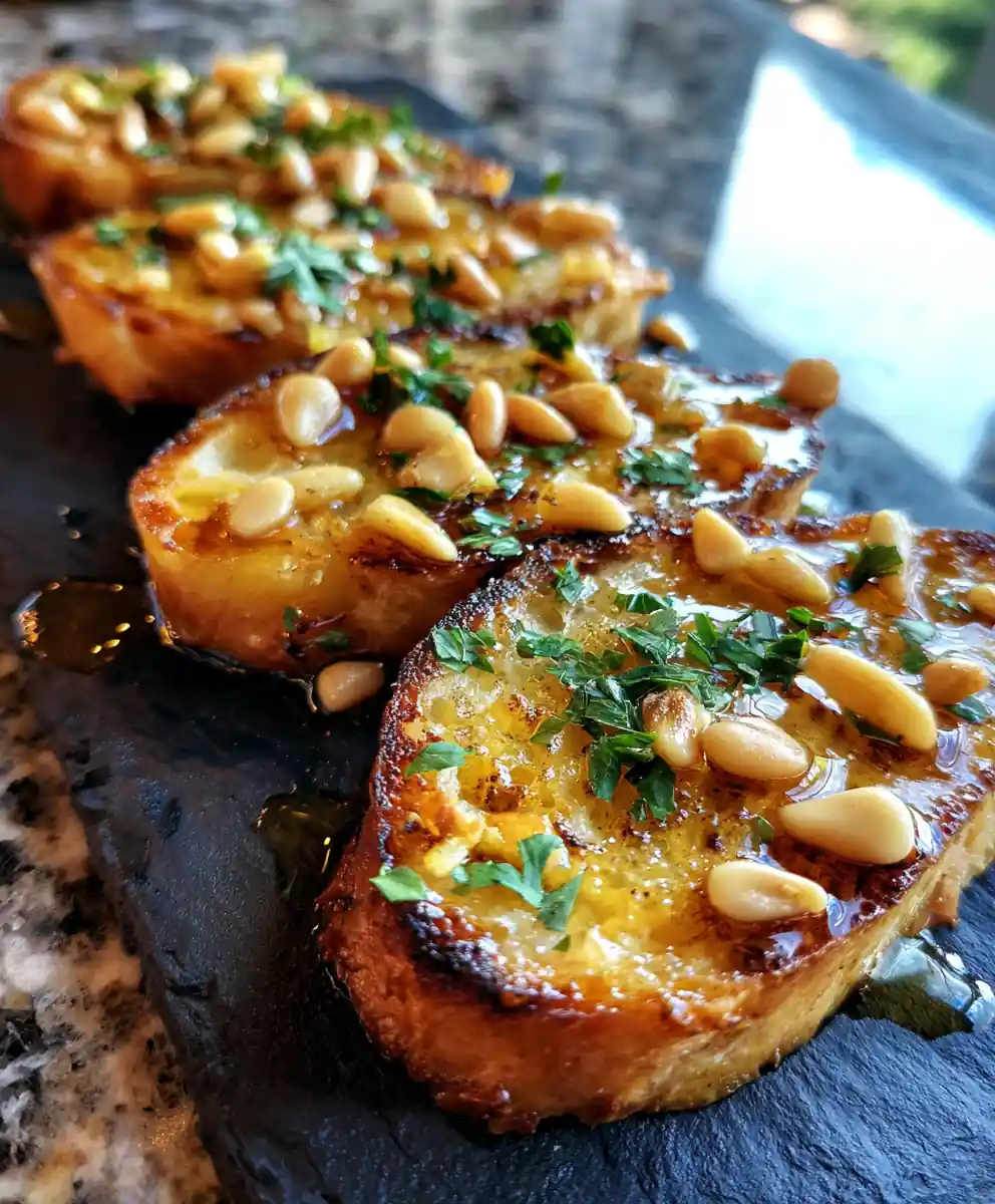 Smoky Chipotle Cowboy Butter with Toasted Pine Nuts