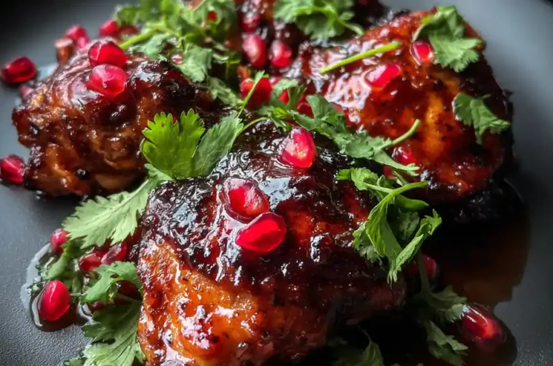 Smoky Pomegranate Glazed Tandoori Chicken 1767829506.351011