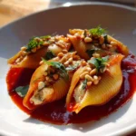 Smoky Red Pepper Stuffed Shells With Creamy Cashew Tofu Filling 1767867033.9388092