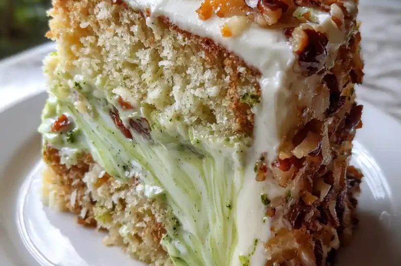 White German Chocolate Cake With Matcha Ganache Swirl 1767830658.8527987