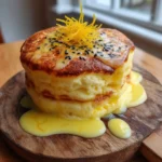 Yuzu Infused Japanese Souffle Pancakes With Creamy Center 1767843278.6673224
