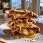 Brown Butter Toffee Cookies With Salted Caramel Center And Almond Crumble 1772109895.2110865