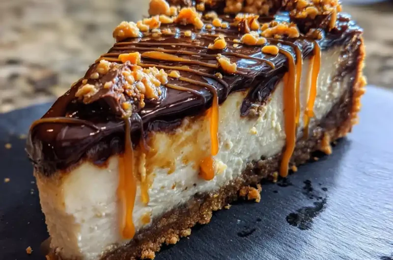 Butterfinger Cheesecake With Salted Caramel Swirl 1772014768.6592207