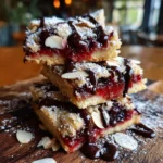 Cherry Pie Bars With Cardamom Spiced Jam And Chocolate Drizzle 1772128186.7981083