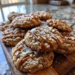 Chewy Salted Caramel Oatmeal Cookies With Espresso Caramel Swirl 1772103212.132746