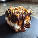 Chocolate Swirled Peanut Butter Marshmallow Squares 1772048501.307242
