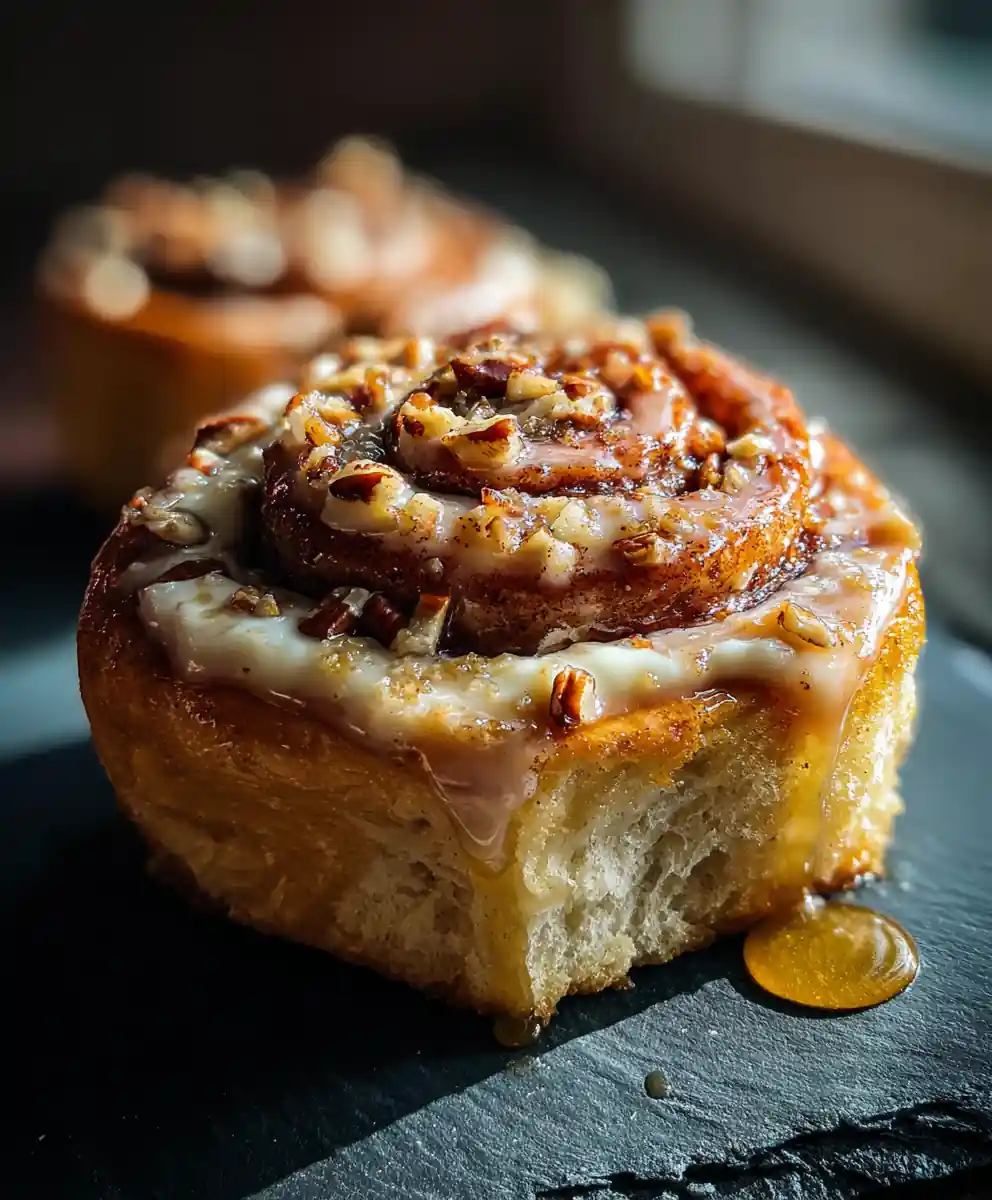 Cinnamon Roll Bars With Cardamom Cream Cheese Swirl