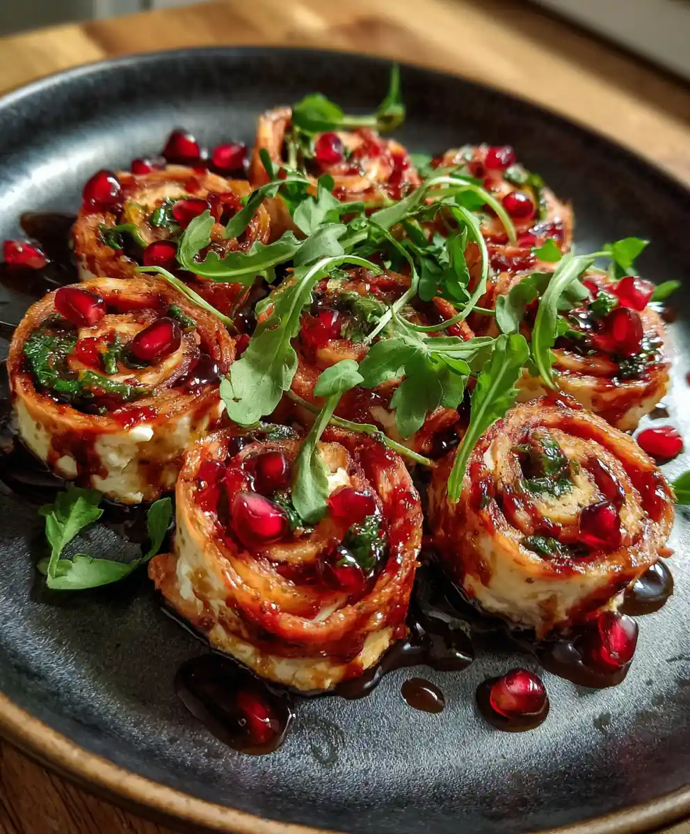 Cream Cheese & Roasted Red Pepper Beef Pepper Salami Roll Ups