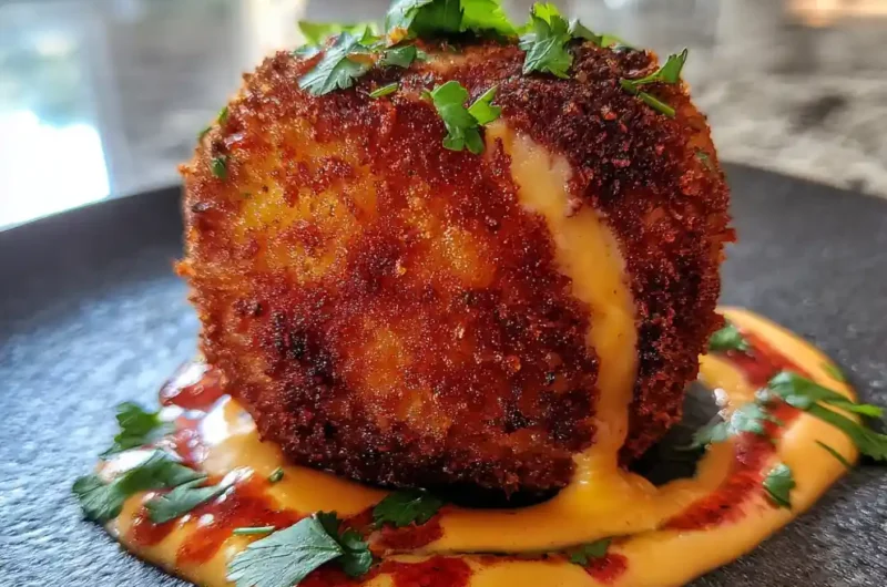 Crispy Fried Mac And Cheese Balls With Chipotle Cheese Swirl 1772027995.3776896