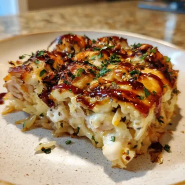 French Onion Chicken Orzo Casserole With Pomegranate Glaze 1772110162.3911936