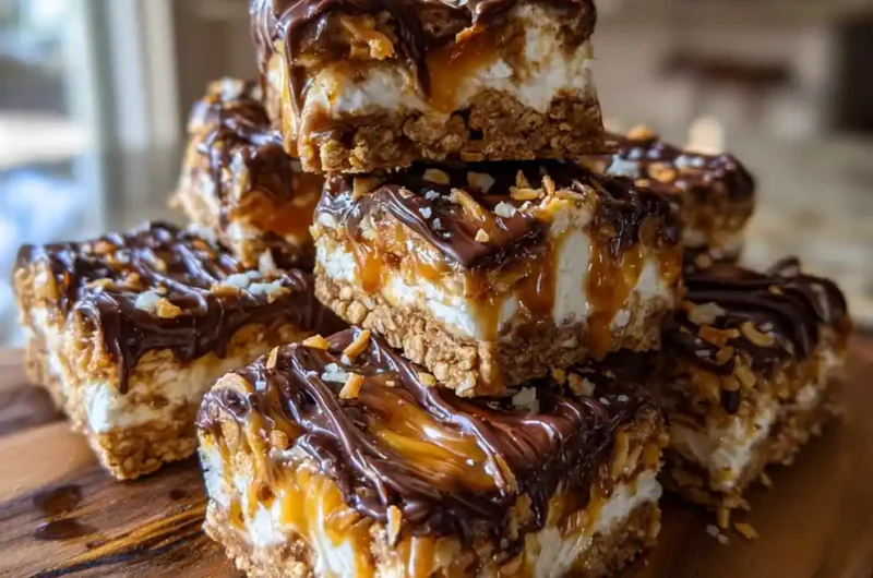 Golden Grahams SMores Bars With Salted Caramel Swirl 1772011258.0595713