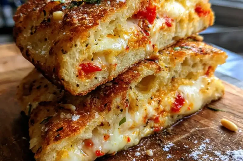 Italian Herb And Cheese Bread With Roasted Red Pepper Swirl 1772095185.5298724