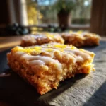 Lemon Oatmeal Crumble Bars With A Toasted Almond Honey Glaze 1772083488.8207548