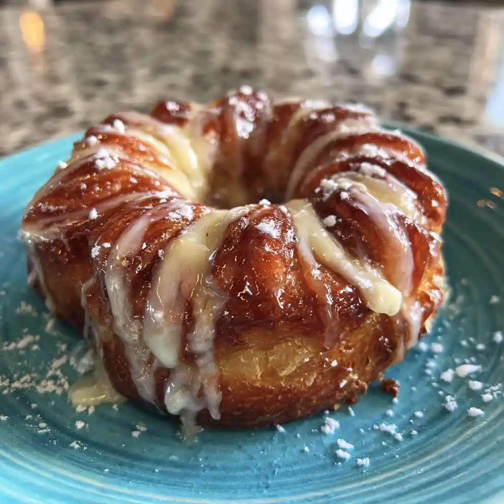 Maple Donut Bars With Cream Cheese Swirl