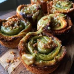 Matcha Swirled Cinnamon Roll Cheesecake Cookies 1772032081.0974097