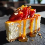 Orange Zest Chocolate Swirled Strawberry Cheesecake 1772028964.315126