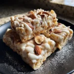 Puppy Chow Bars With White Chocolate Almond Butter Swirl 1772037089.2052436