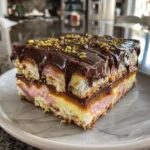 Rose Infused Cream Cheese 7 Layer Bars With Dark Chocolate Glaze 1772130902.382911